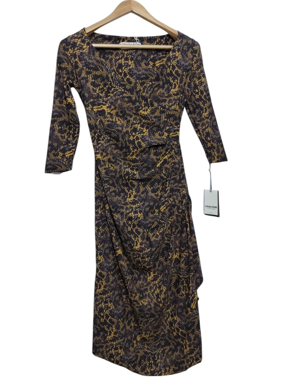 Chiara Boni La Petite Robe Delia Dress Women's 6 Sheath Stretch